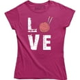 thumbnail image 1 of Love - Crochet Yarn Gift For Mother's Day Women's T-Shirt, 1 of 4