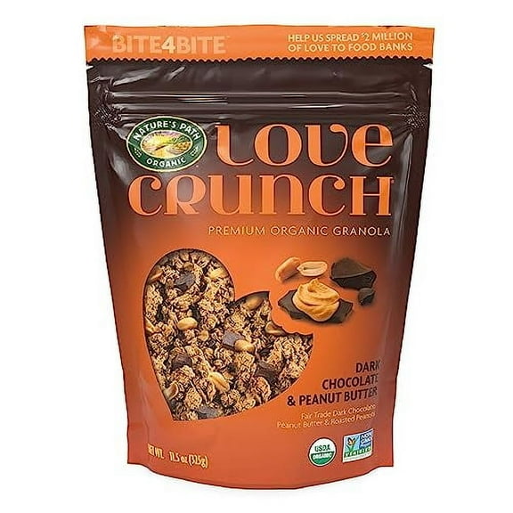 Nature's Path Love Crunch Dark Chocolate and Peanut Butter - 11.5oz