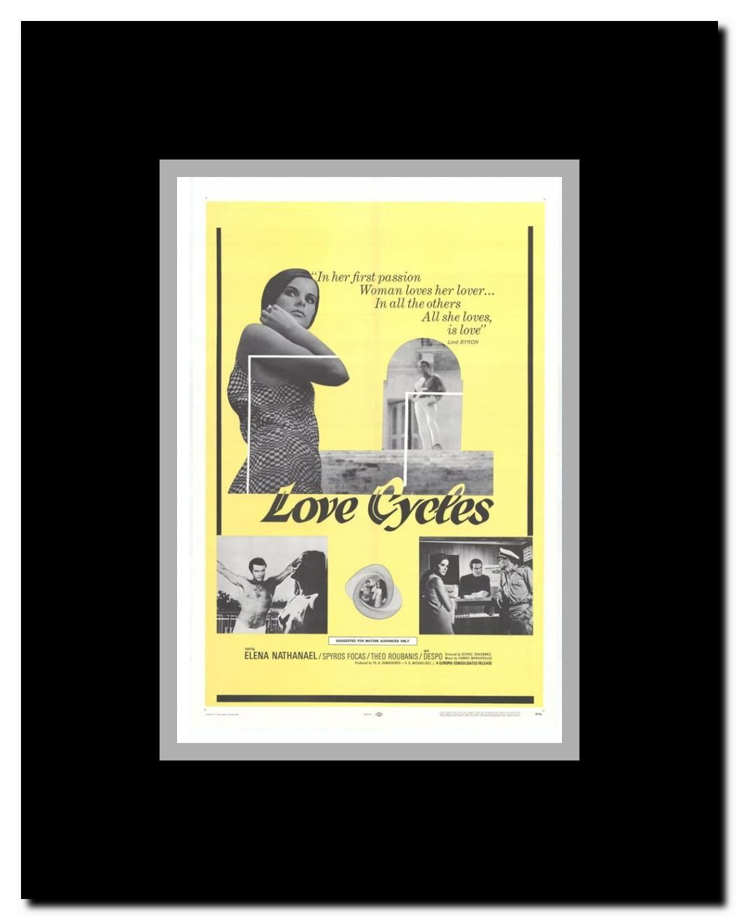 Love Cycles Framed Movie Poster