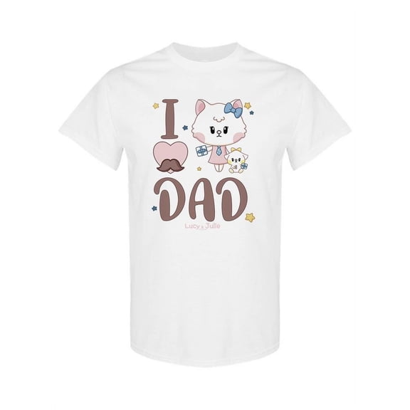 Love Dad. Lucy And Julie T-Shirt Women -Electural Designs, Female x-Large