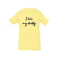 thumbnail image 1 of Love Daddy T-Shirt Infant -Smartprints Designs,  6 Months, 1 of 4