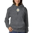 thumbnail image 1 of Love Daisy Positive Heart  Hoodie Women -Image by Shutterstock, Female 5X-Large, 1 of 4
