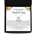 thumbnail image 1 of Love Dancing Necklace,Adoption Day Gift For Daughter, Gift From Adoptive Mom, Love Dancing Necklace for Adopted Daughter,Jewelry Gift For Daughter, 1 of 5