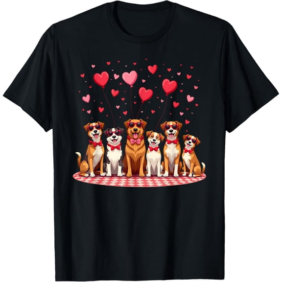 Love Day Dog Mom Cute Love Dog T-Shirt