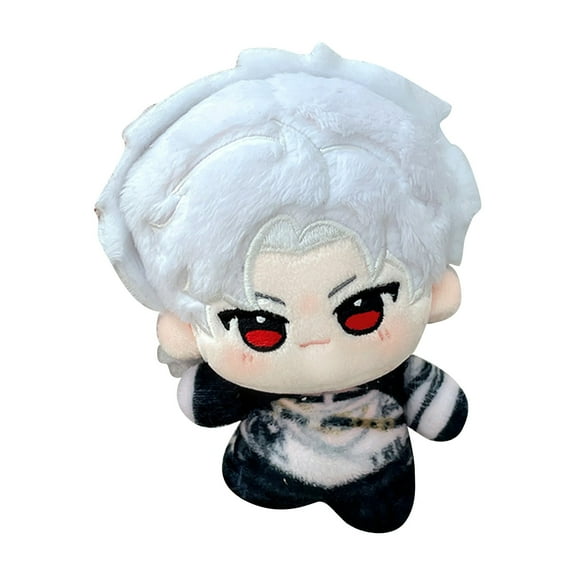 Love & Deepspace Cartoon Plush Doll Soft Stuffed Toy Collectible Figure for Kids and Adults Cute Anime Character Design Gift for Home Office Decor (Sylus)