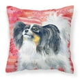 thumbnail image 1 of Love Design with Dog Fabric Decorative Pillow, 1 of 4