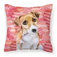 thumbnail image 1 of Love Design with Dog Fabric Decorative Pillow, 1 of 4