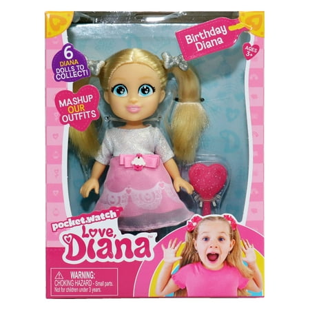 Love, Diana Birthday, 6" Doll