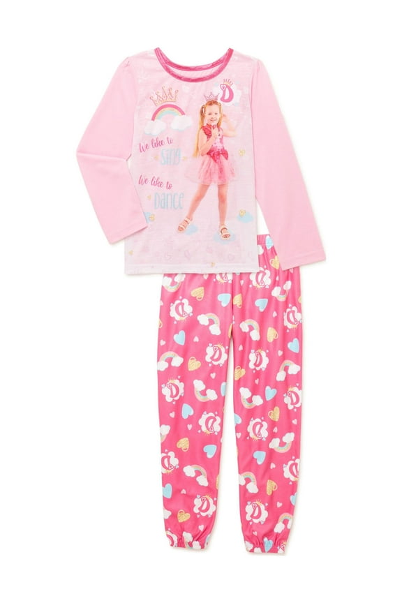 Love Diana Girls' Pajama Set, 2-Piece, Sizes 4-10