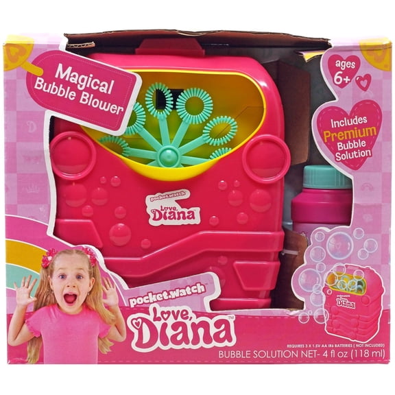Love, Diana Magical Bubble Blower