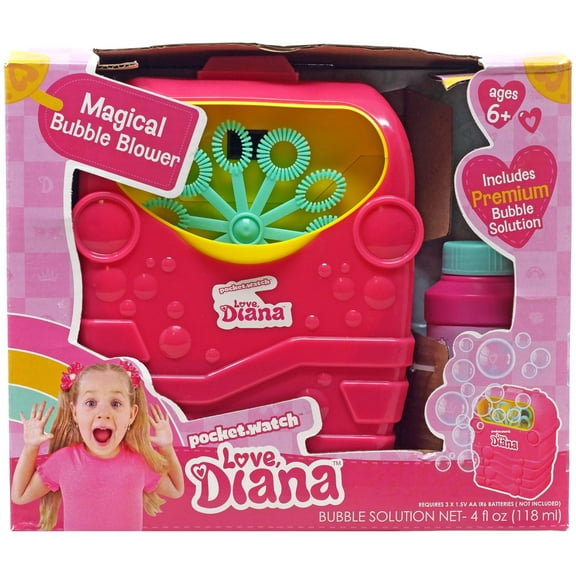 Love, Diana Magical Bubble Blower