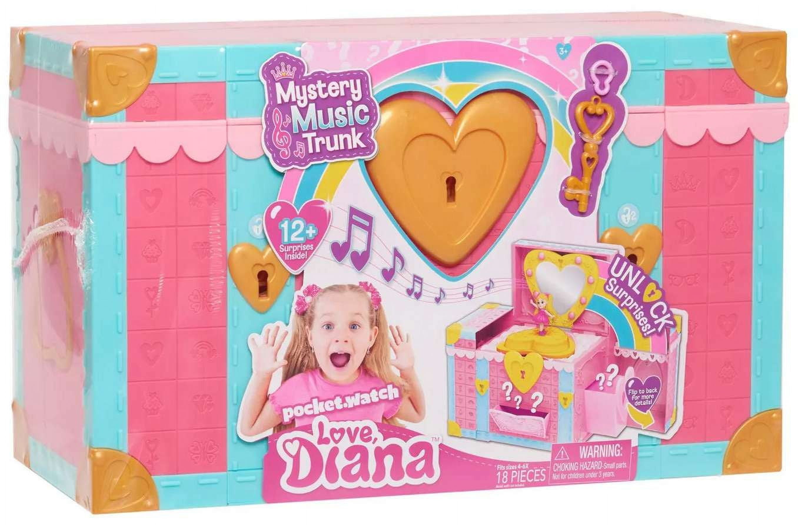 Diana HerzBein / NightSienne 未開封品 3set Love, Diana Mystery Music Trunk (Unlock Surprises!) - Walmart.com