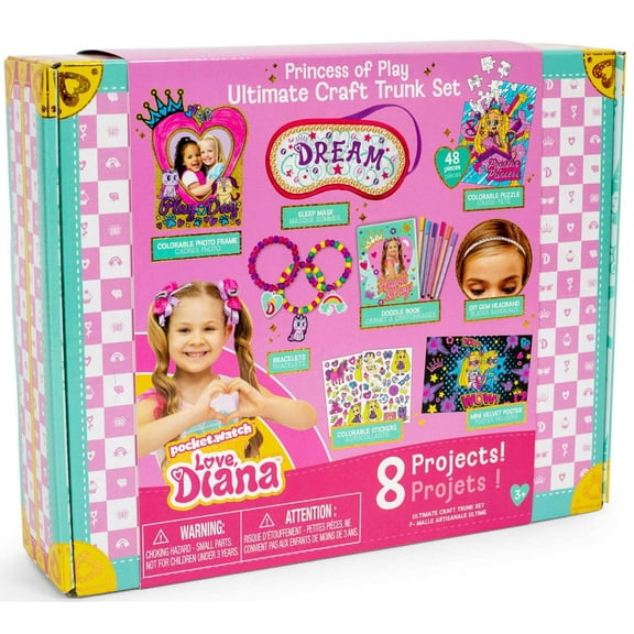 Love, Diana Princess of Play Ultimate Craft Trunk Set