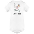 thumbnail image 1 of Love Dog Bodysuit Infant -Image by Shutterstock,  Newborn, 1 of 4