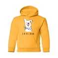 thumbnail image 1 of Love Dog Hoodie Juniors -Image by Shutterstock,  x-Large, 1 of 4