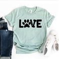 thumbnail image 1 of Love Dogs T-shirt Animal Lover Gift Fur Parent Shirts Rescuer Tee Paw Owner Tshirt Women's Doggy Shirt Pet Top, 1 of 3