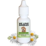 We Love Doodles Dog Ear Serum | Prevent Ear Infections | Clean | Made in The USA | Ear Drops for Dogs | Pet Wash Solution Ear Cleanser | Gets Rid of Itching, Deodoring, Yeast & Mites Infection