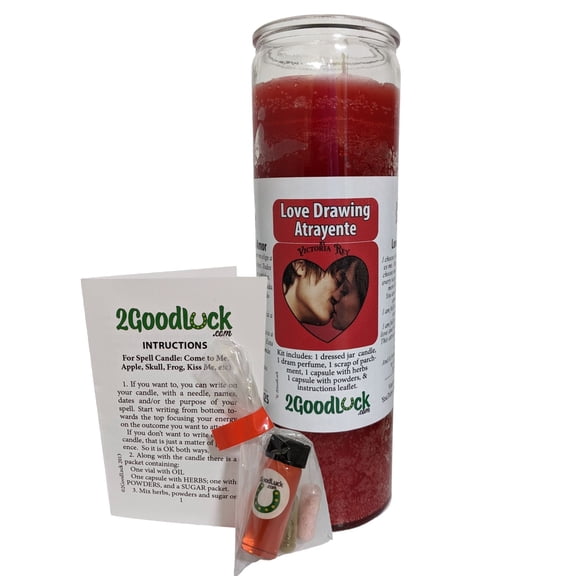Love Drawing Dressed Candle Kit - Atrayente