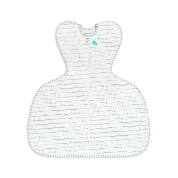 Love to Dream Swaddle Up Cotton 1.0 TOG Baby Sleep Sack, Hip Dysplasia, Specially Designed with a Wider Fit to be Worn Over a Hip Dysplasia Harness or Brace, Small 8-13 lbs, Dreamer