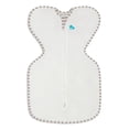 thumbnail image 1 of Love to Dream Swaddle Up Organic Cotton 1.0 TOG Baby Sleep Sack, Arms Up Design, Twin Zipper, Small 8-13 lbs, Cream, 1 of 9