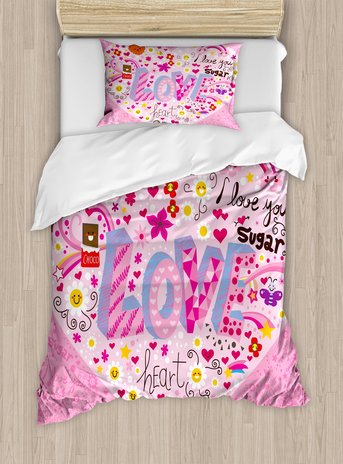Book Love Duvet Cover Set NCU0PVL237