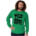 thumbnail image 1 of Love Earth Go Green Climate Change Long Sleeve TShirt Men Women Brisco Brands M, 1 of 6