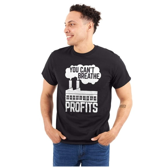 Love Earth Go Green Climate Change Men's Graphic T Shirt Tees Brisco Brands L