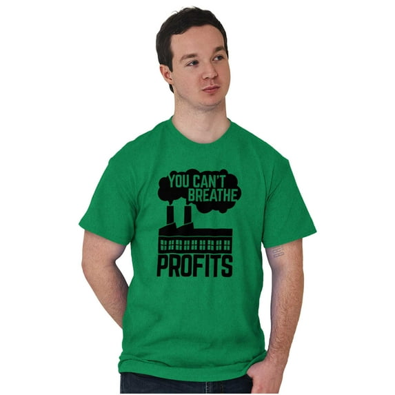 Love Earth Go Green Climate Change Men's Graphic T Shirt Tees Brisco Brands S