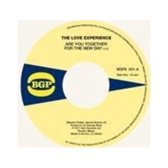 Love Experience & 87th Over Broadway - Are You Together for the New Day / Moving Woman - Vinyl (7-Inch)