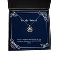 thumbnail image 1 of Love Fiancee Gifts, I'm not a Magician, but I'll Make All Your Problems, Fancy Holiday Crown Pendant Necklace Gifts for, Fiancee Birthday Gift Ideas, Fiancee Birthday Gift List, Fiancee Birthday, 1 of 5