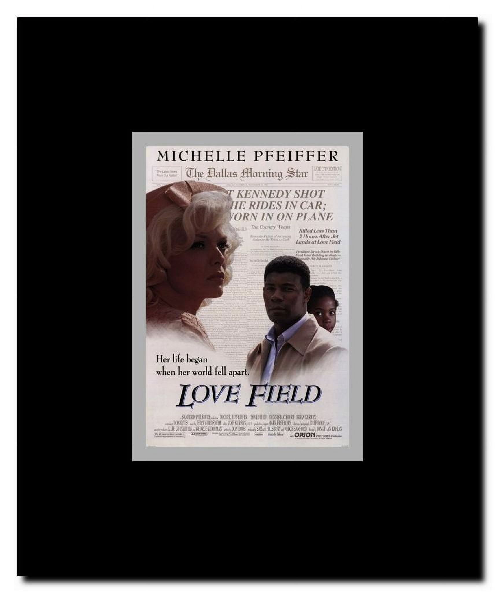 Love Field Framed Movie Poster