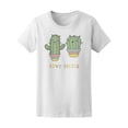 thumbnail image 1 of Love Fiesta Cactus T-Shirt Women -Image by Shutterstock, Female x-Large, 1 of 2