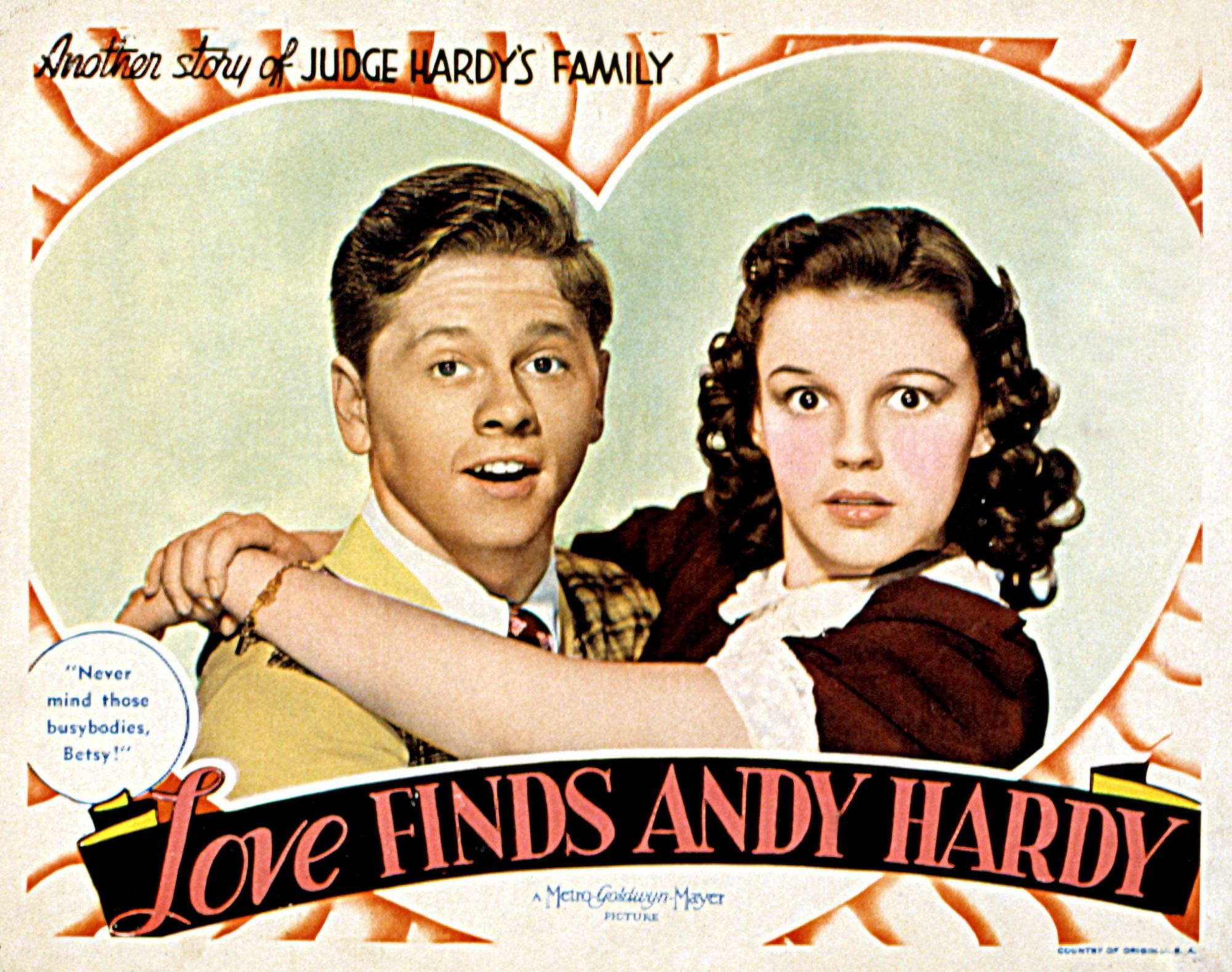 Love Finds Andy Hardy Canvas Art - (28 x 22)