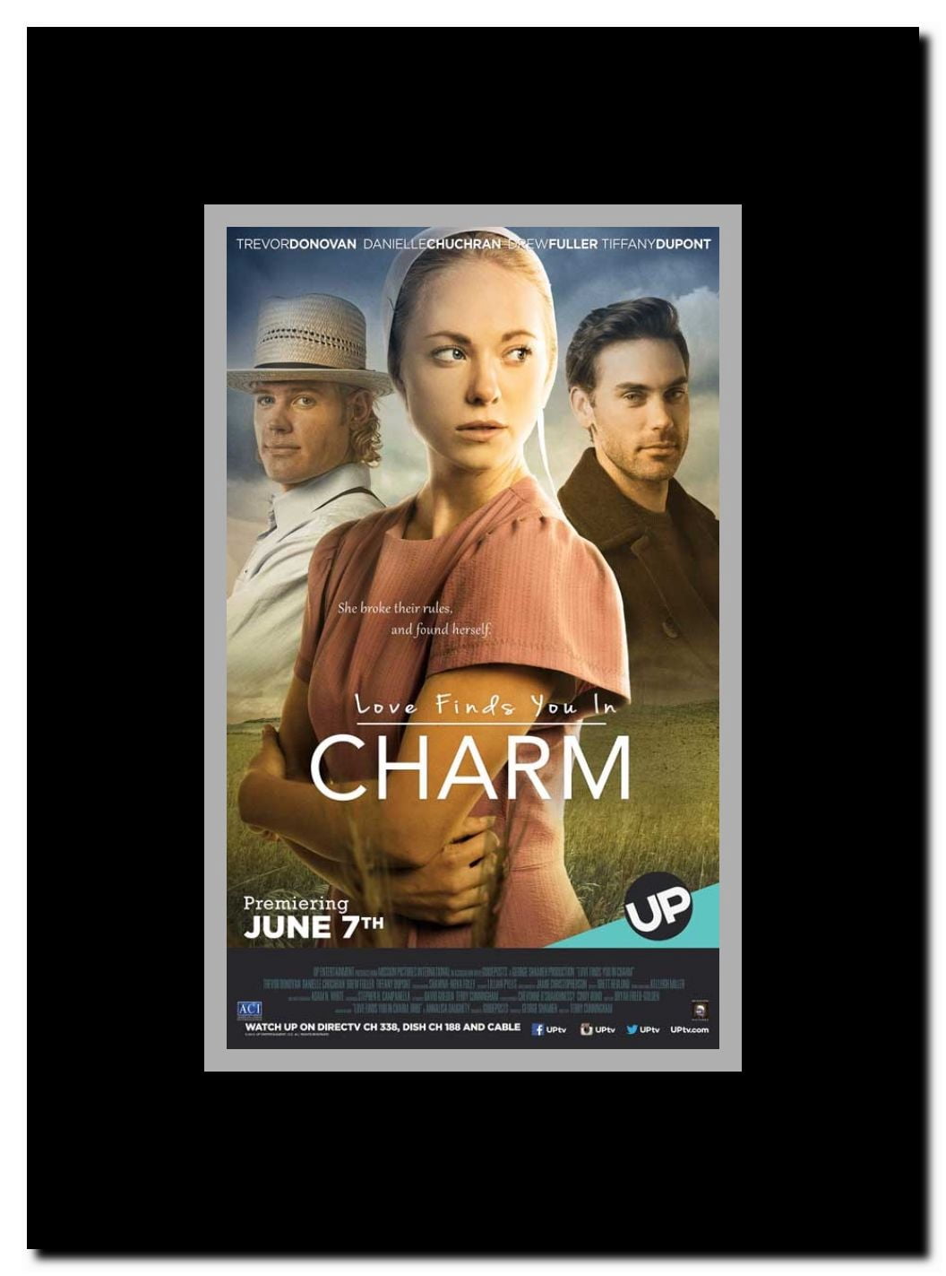 Love Finds You in Charm Framed Movie Poster
