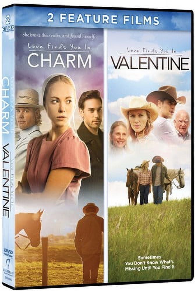 Love Finds You in Charm Love Finds You in Valentine DVD Starz Anchor Bay Drama Walmart