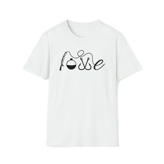 Love Fishing, Gildan Unisex Softstyle T-Shirt, State Graphic Tee, S-3XL