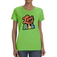 thumbnail image 1 of Love For All Banner T-Shirt Women -Smartprints Designs, Female 4X-Large, 1 of 4