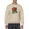 thumbnail image 1 of Love For All Colorful Banner Sweatshirt Men -Smartprints Designs, Male Medium, 1 of 4