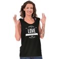thumbnail image 1 of Love Forever Cute Romantic Valentine Tank Top Tee Shirt Women Brisco Brands S, 1 of 5