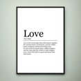 Love Fun Definition Meaning Minimalist Poster, Inspirational Office And ...
