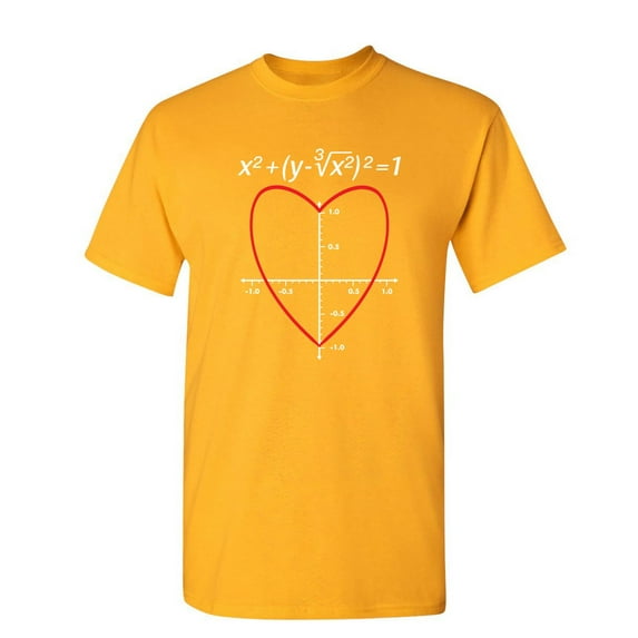 Love Function Maths Algebra Tshirt Novelty Humor Graphic Tees Sarcastic Valentines Day Gift For Mathematics Nerd Teacher Student Xmas Birthday Funny T Shirt