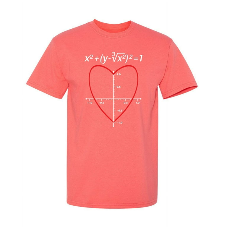 Math Teacher Student Love Valentine's Day T-Shirt Math Teacher Student Love Valentine's Day T-Shirt