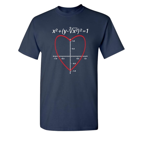Love Function Maths Algebra Tshirt Novelty Humor Graphic Tees Sarcastic Valentines Day Gift For Mathematics Nerd Teacher Student Xmas Birthday Funny T Shirt