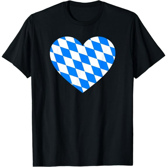 Love Germany State Bavaria Flag Colors Blue, Diamonds T-shirt mens t hirt men,black,women,misfits,journey ,boys