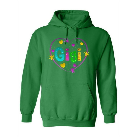 Love Gigi Hoodie Women -SPIdeals Designs, Female 3X-Large