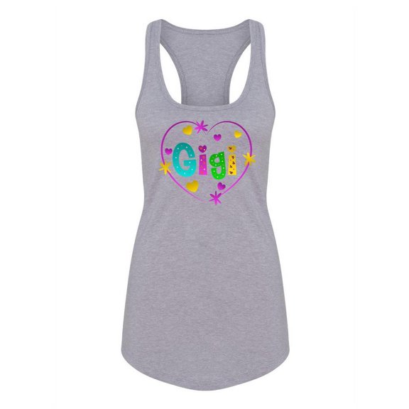 Love Gigi Racerback Tank Women -SPIdeals Designs, Female Small