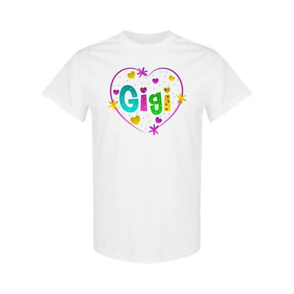 Love Gigi T-Shirt Women -SPIdeals Designs, Female 5X-Large