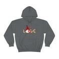 thumbnail image 1 of Love Gnome Hoodie | Valentine's Day | Unisex Heavy Blend Hooded Sweatshirt, 1 of 9