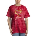thumbnail image 1 of Love Gold Glitter Heart Tie Dye Crystal Women -Image by Shutterstock, Female x-Large, 1 of 4