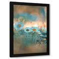 thumbnail image 1 of Love Grams 11x14 Black Modern Wood Framed Wall Art Titled - Blue Daisies, 1 of 6
